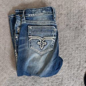 Rock Revival Capri Jeans Size 28